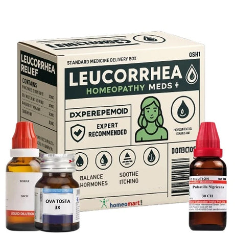 Treat White Discharge Naturally. Balance Hormones, Soothe Itching, and Regain Comfort with Homeopathy medicines