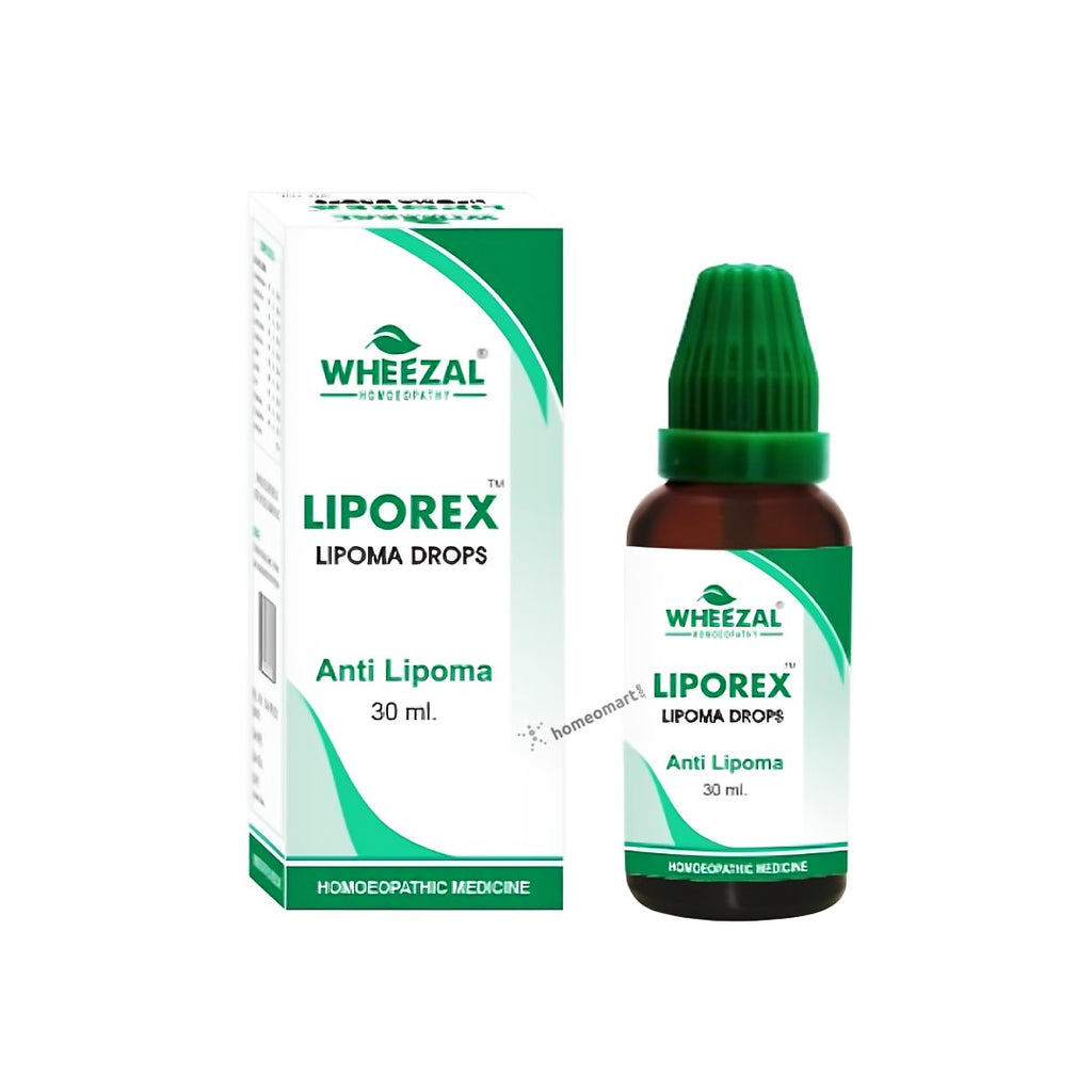 Wheezal Liporex Lipoma Oral Drops for Lipoma Reduction and Skin Health