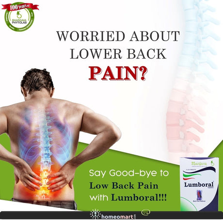 back pain relief medicine homeopathic