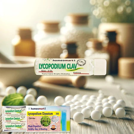 Lycopodium Clavatum Homeopathy Medicated Pills in various potencies