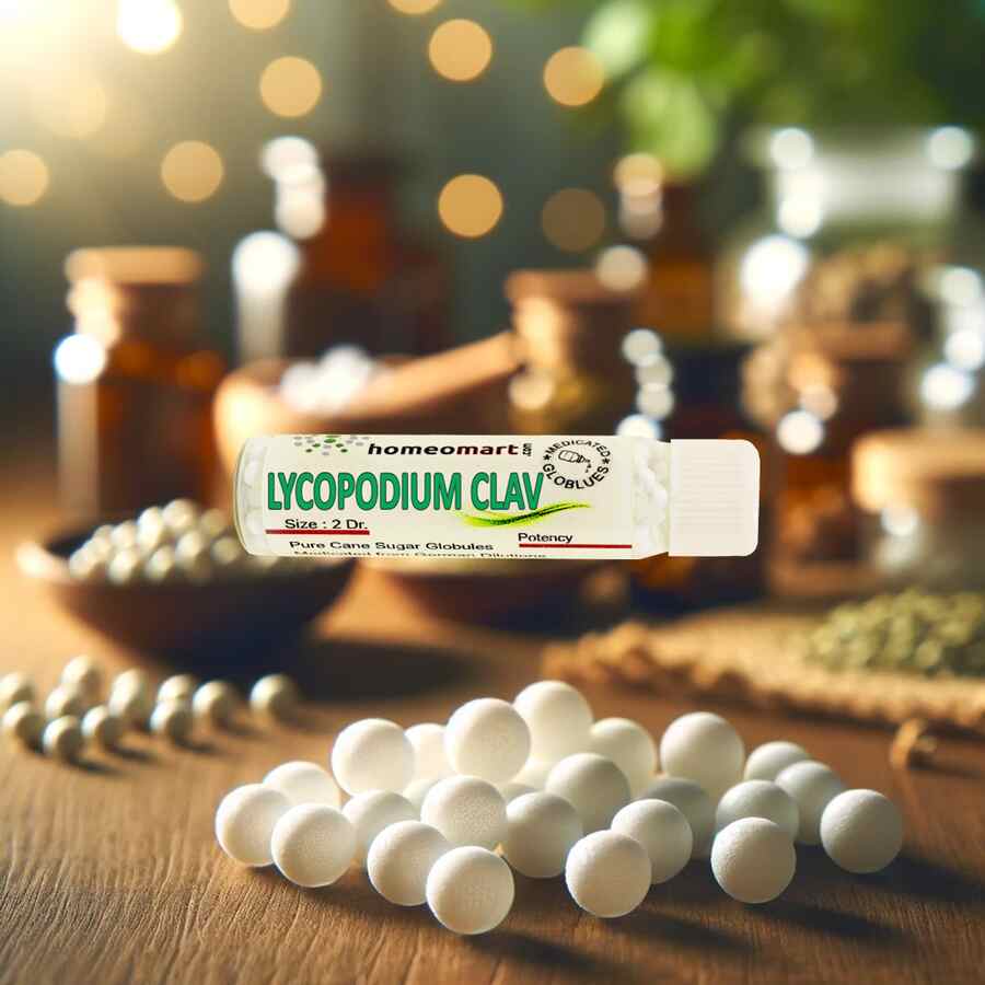 Lycopodium Clavatum 2 dram  Homeopathic Medicated Pills&nbsp;