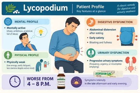 Lycopodium homeopathy for bloating, Lycopodium for excessive gas indigestion pills, Lycopodium for slow digestion, Lycopodium for constipation, Lycopodium for flatulenc
