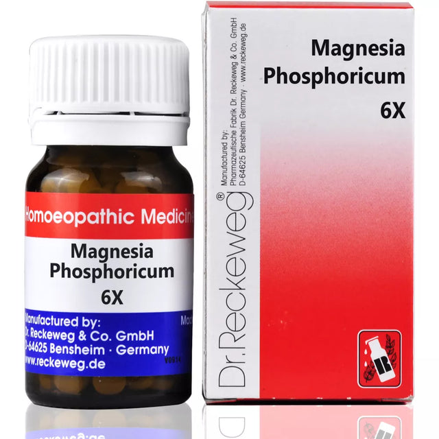 Dr.Reckeweg Biochemic Tablets Magnesium Phosphoricum for Headache, Neuralgia, Cramps (new pack)