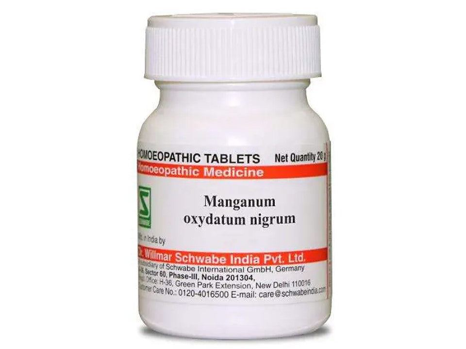 Manganum Oxydatum Nativun Trituration tablets 3x, 6x