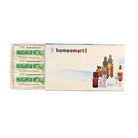 Manganum Metallicum Homeopathy 2 Dram Pills 6C, 30C, 200C, 1M
