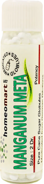 Manganum Metallicum Homeopathy 2 Dram Pills 6C, 30C, 200C, 1M