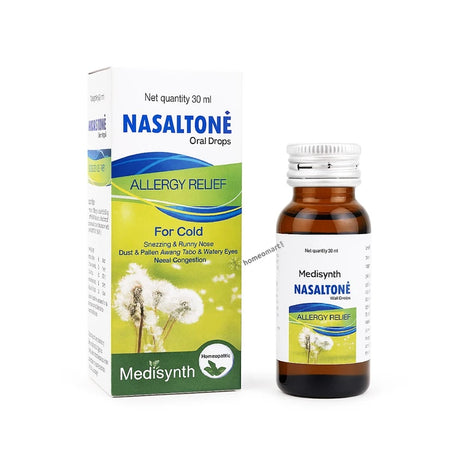 Medisynth Nasaltone Drops – Natural Allergy Relief from Dust, Pollen & Cold