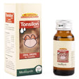 Tonsilon Forte oral drops packaging and bottle on a white background
