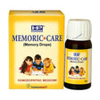Memoric Care homoeopathic medicine packaging with bottle and box on a white background