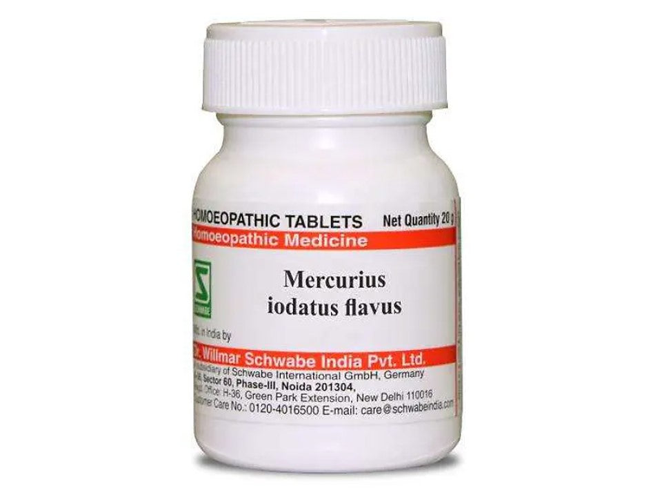 Mercurius Iodatus Flavus Trituration tablets 3x, 6x