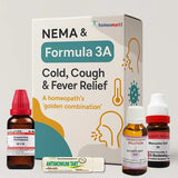 cold and flu treatment homeopathy medicine kit by Dr.Kirti Vikram