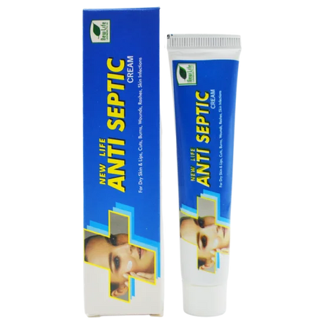 New Life Antiseptic Cream For Cuts, Burns and Scalds