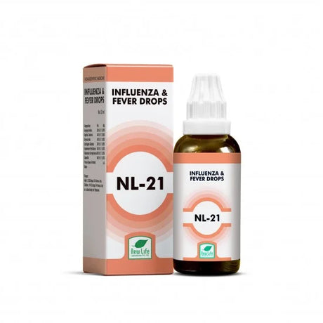 New Life NL 21  drops for Influenza & Fever