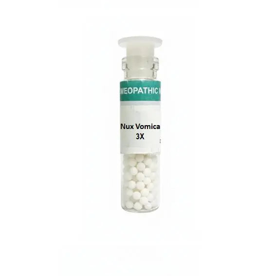Nux Vomica Homeopathy 3X Pills