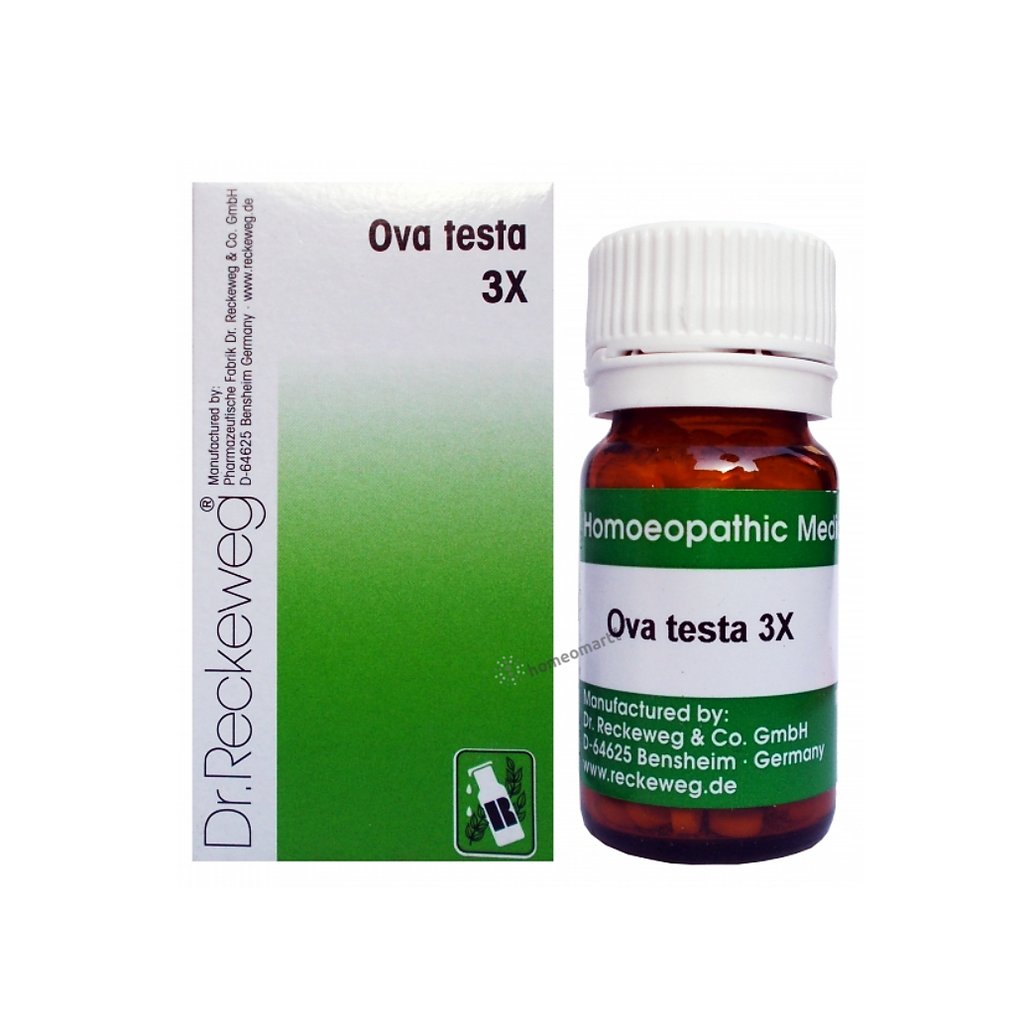 Calcarea Ova Testa 3X Homeopathy Tablets
