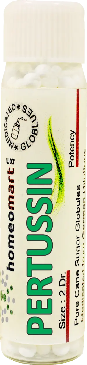 Pertussinum Homeopathy 2 Dram Pills 6C, 30C, 200C, 1M
