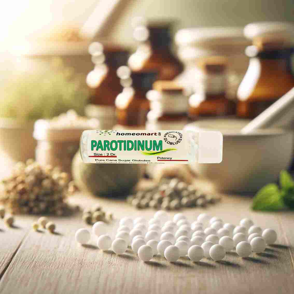 Parotidinum Homeopathy Medicated Pills