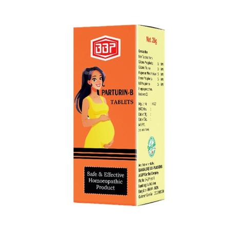 BBP Parturin B Tablets - Holistic Homeopathic Pregnancy Support