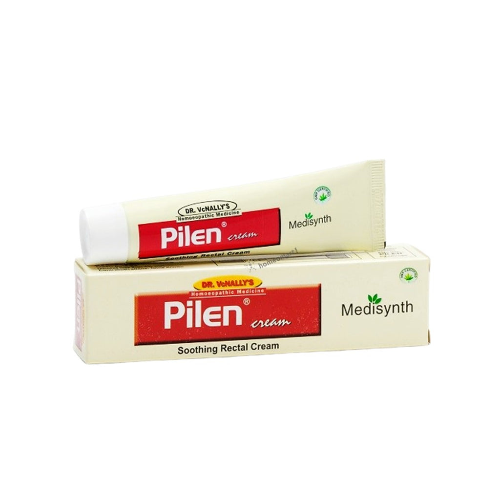 Medisynth Pilen Cream: Homeopathic Treatment for Hemorrhoids & Fissures