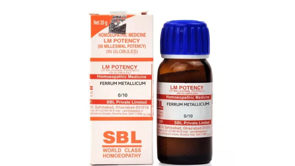 Ferrum metallicum LM Potency Dilution