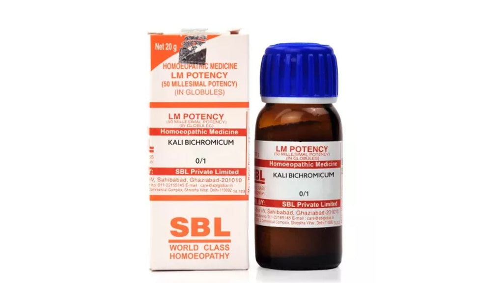 Kalium bichromicum LM Potency Dilution