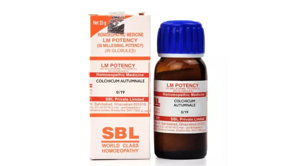 Colchicum autumnale LM Potency Dilution