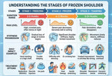 Frozen Shoulder Stages, Frozen Shoulder Recovery, How Long Does Frozen Shoulder Last, Shoulder Stiffness,Healing Journey, Health Tips, Mobility Training,