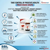 Prostonum Drops, homeopathy, homeopathic medicine, BPH, benign prostatic hyperplasia, enlarged prostate, prostate health, prostate support, frequent urination, urinary dribbling, urinary hesitancy, burning urination, urinary urgency, incomplete bladder emptying, nighttime urination,