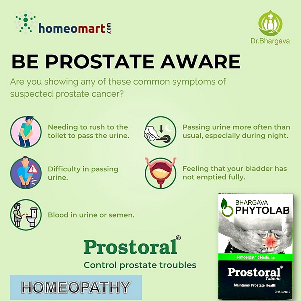 Common symptoms of prostate cancer