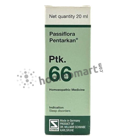 German Passiflora Pentarkan Ptk 66, German homeopathic sleep remedy, Schwabe homeopathy drops, insomnia treatment natural, stress induced sleeplessness, mental fatigue sleep remedy, restful sleep support