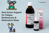 reckeweg Dual Action Support for Fatigue, Restlessness & Restorative Sleep wuth Homeopathy R14 & Vita Ca5