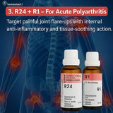R1 & R24 for Individuals with acute joint inflammation, rheumatoid arthritis, or sudden joint flare-ups seeking natural relief