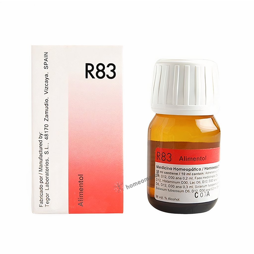 Dr.Reckeweg R83 homeopathy Food Allergy drops, anti-histaminic