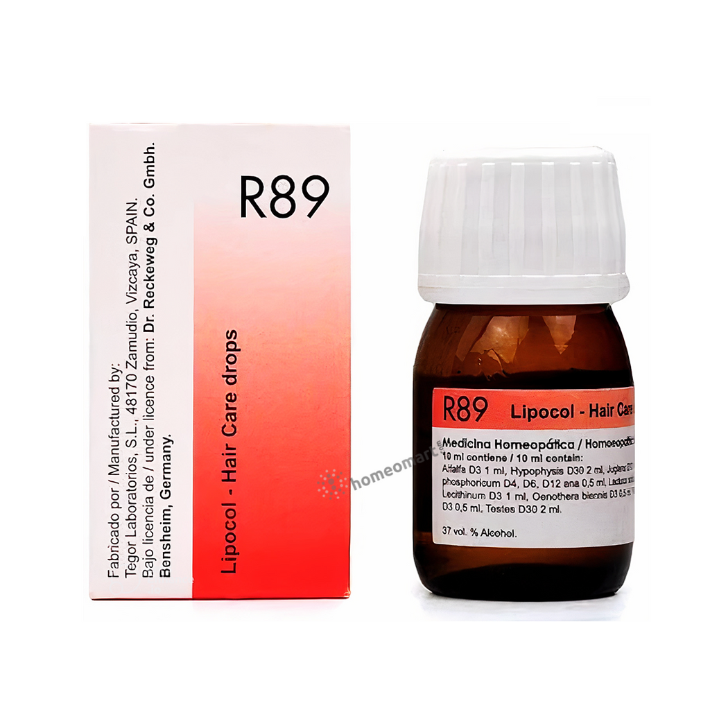 Dr.Reckeweg R89 drops, Homeopathy remedy for hair loss