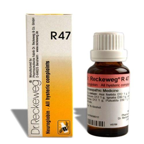 Dr.Reckeweg R47 drops for hysteric complaints, throat constriction, nervosity