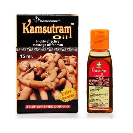 REPL Kamsutram homeopathy Oil for harder Erection, long performance