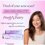 Fourrts Fresh n Fairy Homeopathic Fairness Cream combines the natural healing properties of Berberis Aquifolium, Calendula, and Echinacea to address a range of skin issues, from acne and dark circles to dryness and uneven skin tone.