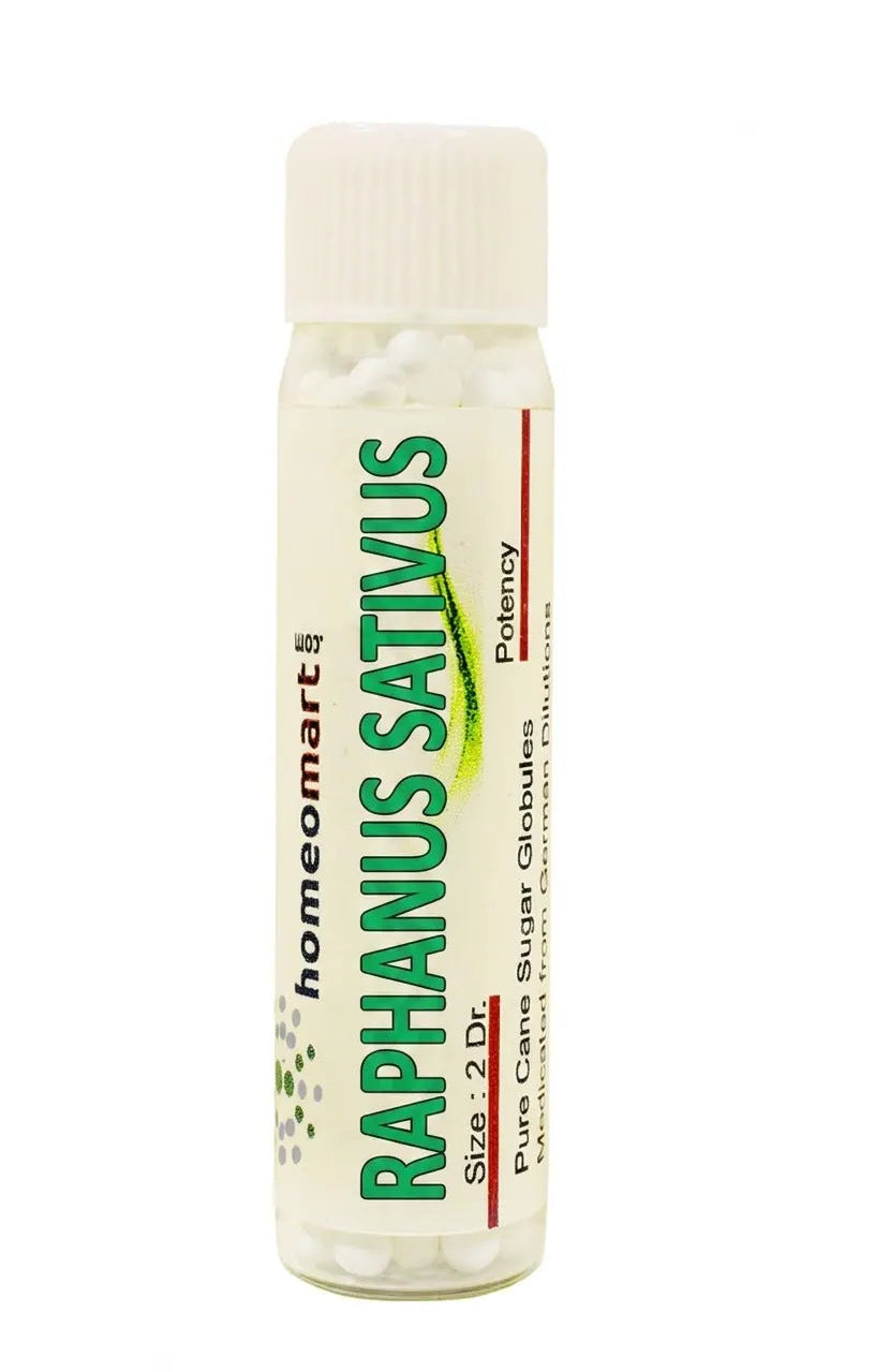 Raphanus Sativus Homeopathy 2 Dram Pills 6C, 30C, 200C, 1M