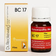 Dr. Reckeweg BC 17 homeopathic medicine bottle and packaging on a white background