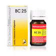 Dr. Reckeweg BC 25 homeopathic medicine bottle and packaging on a white background