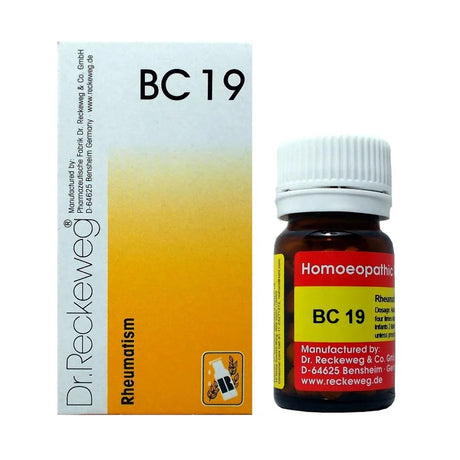 Dr.Reckeweg Bio-combination (BC19) Tablets for Joint & Muscle Pain Relief