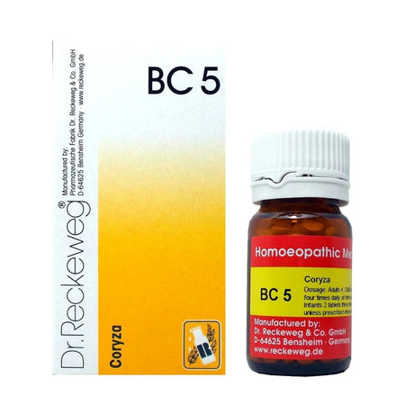 Dr.Reckeweg Biochemic Combination Tablets BC5 for Coryza (Nasal Inflammation)