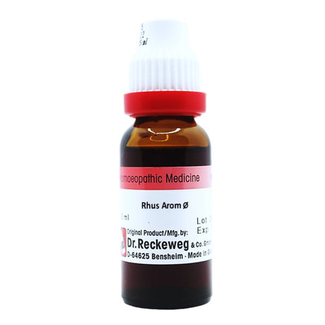 Bottle of Dr. Reckeweg homeopathic medicine on a white background