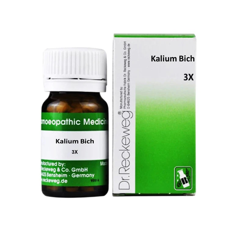 German Kalium Bichromicum Homeopathy Trituration Tablets 3X, 6X