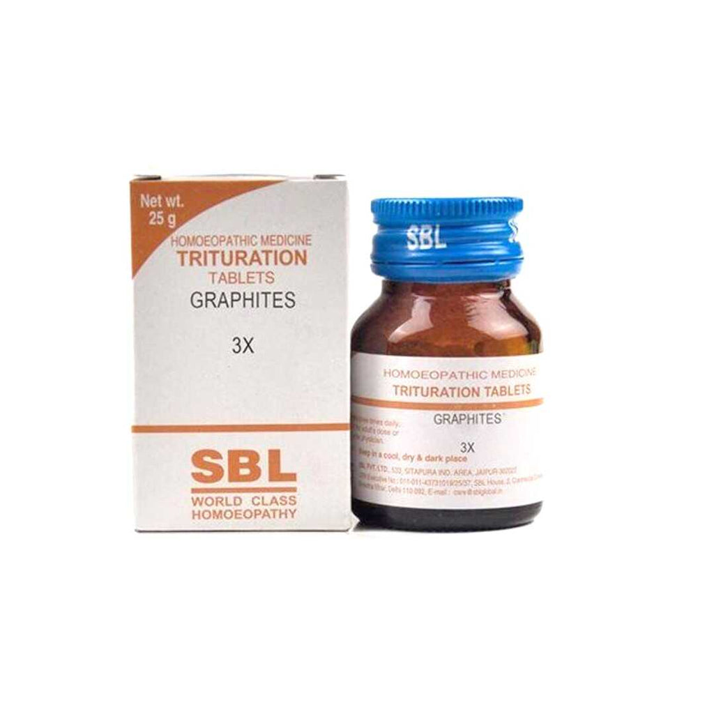 SBL Graphites 3x Homeopathy Trituration Tablets