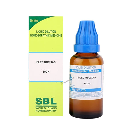 SBL Electricitas Dilution 6C, 30C, 200C, 1M, 10M, 50M, CM