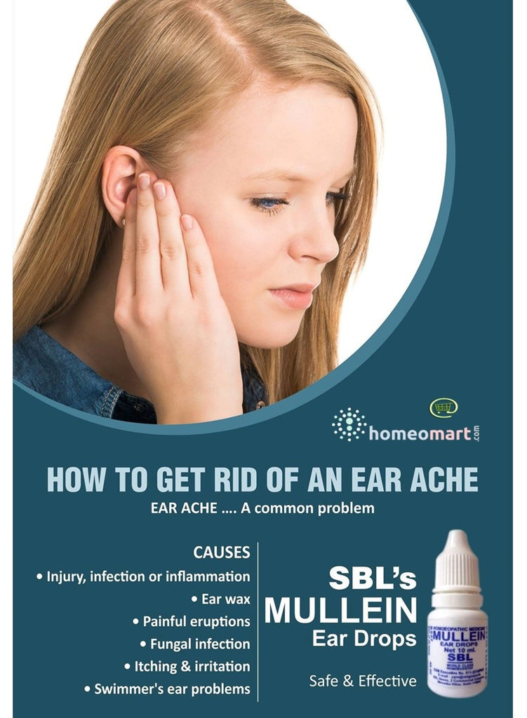 how to get rid of ear ache with mullein drops