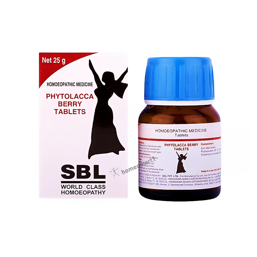সাধারণ স্থূলতার জন্য SBL Phytolacca Berry ট্যাবলেট 15% ছাড়