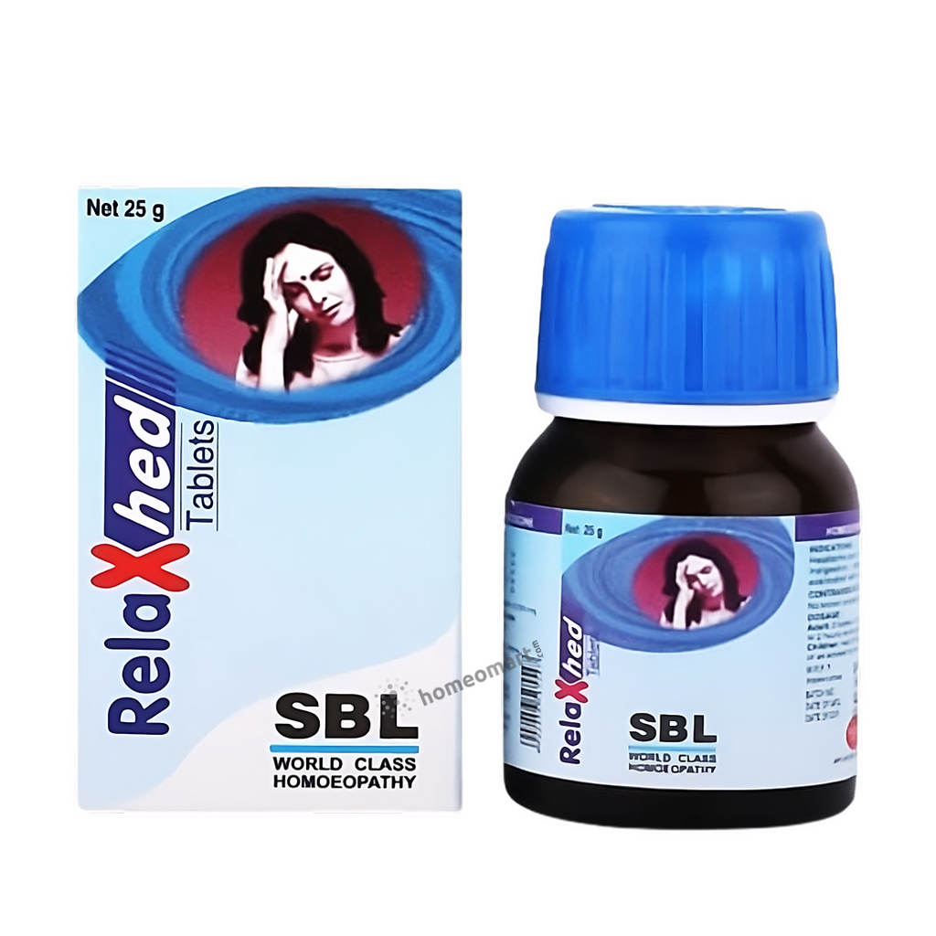 SBL Relaxhed Tablets for migraine, headache