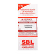 SBL homeopathy LM Potency medicine packaging with red and white design on a white background